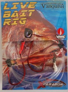 Immagine di X-PARAGON Live Bait Rig 2 Ami 5/0 - 6/0