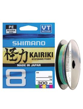 Immagine di Shimano Kairiki X8 DIA 0.060mm Kg.5,3 150 Mt. Multicolor