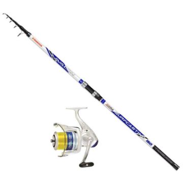 Immagine di Trabucco Combo Surf Canna  Avalon 150gr + Mulinello Avalon 6500